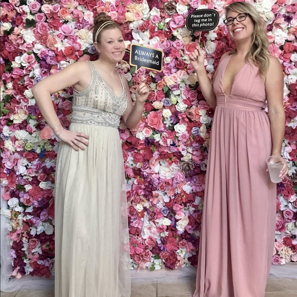 True Decadance Blush colored dress
